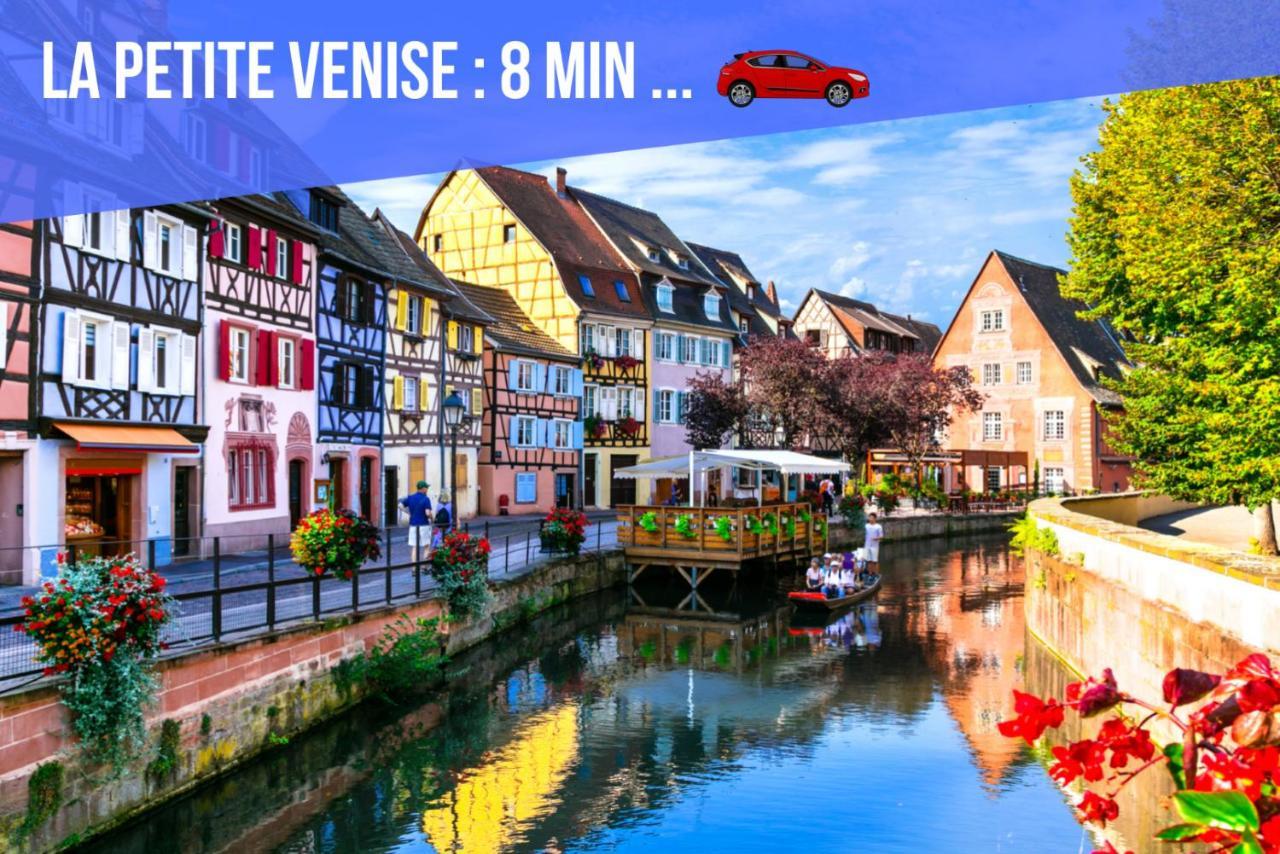 Le Red St Leon : Lit Queen Size * Wifi * Ideal Couple Colmar Exterior photo