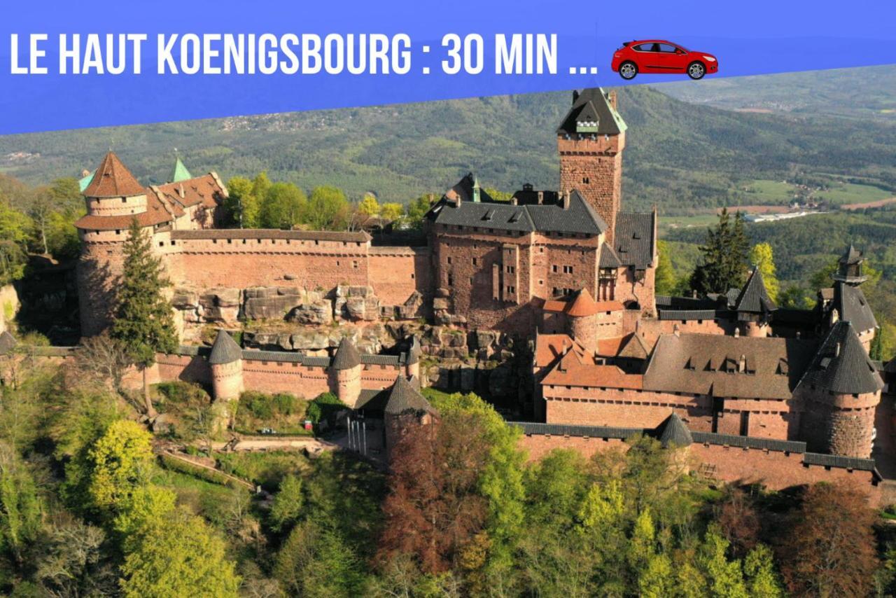 Le Red St Leon : Lit Queen Size * Wifi * Ideal Couple Colmar Exterior photo