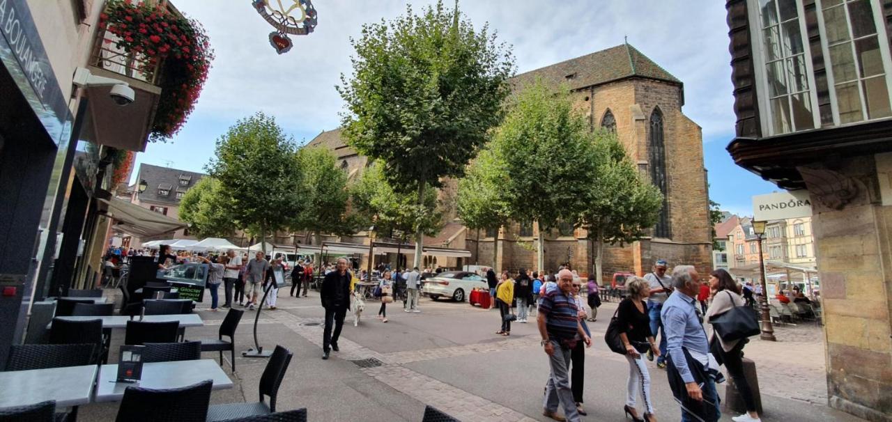 Le Red St Leon : Lit Queen Size * Wifi * Ideal Couple Colmar Exterior photo