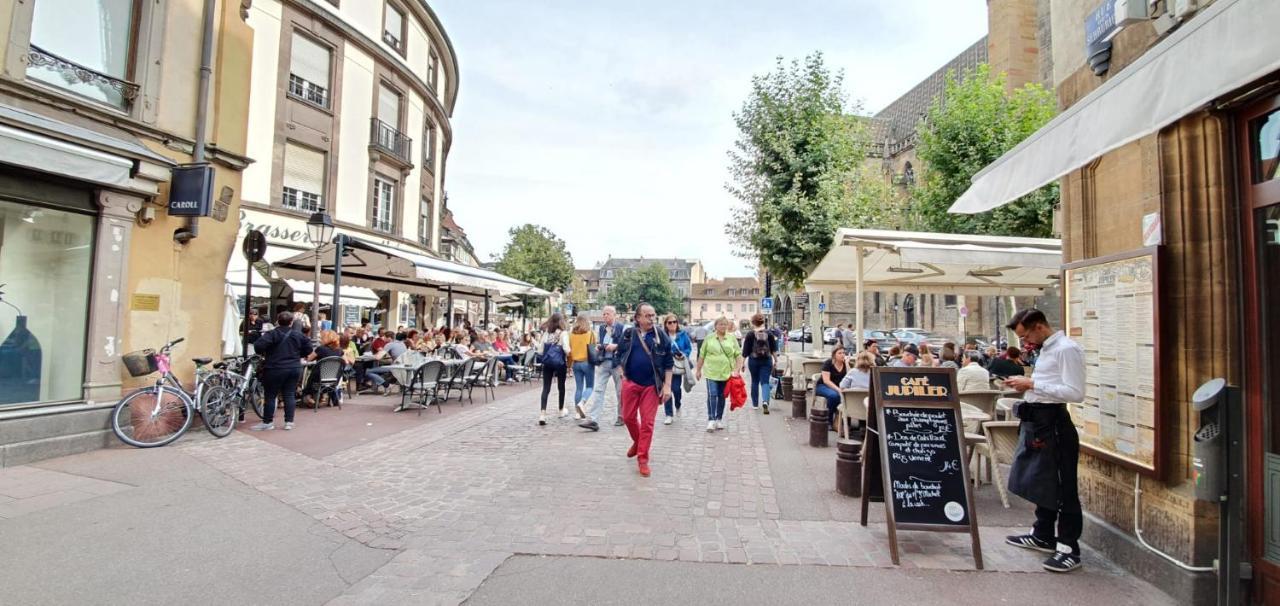 Le Red St Leon : Lit Queen Size * Wifi * Ideal Couple Colmar Exterior photo