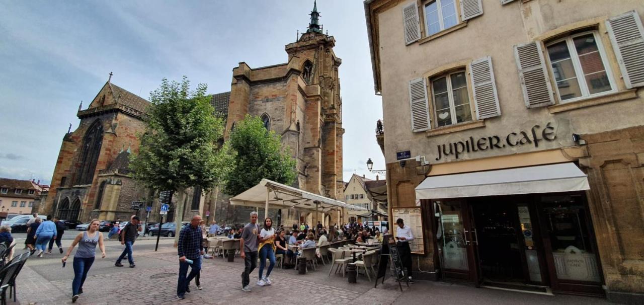 Le Red St Leon : Lit Queen Size * Wifi * Ideal Couple Colmar Exterior photo